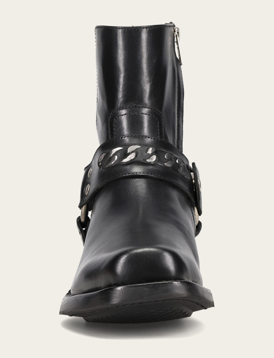 Frye Latest - Men's Black Conway Chain Harness Boot
