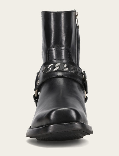 Frye Latest - Men's Black Conway Chain Harness Boot