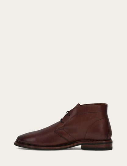 Frye Popular - Men’s Brown Oiled Leather Paul Chukka Boots