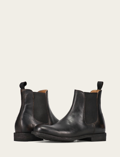Frye New - Men's Antique Black Tyler Flex Chelsea Boots