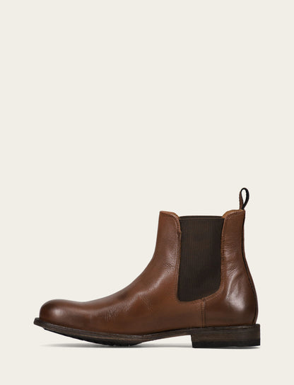 Frye Customer Favorite - Men's Cognac Tyler Flex Chelsea Boots