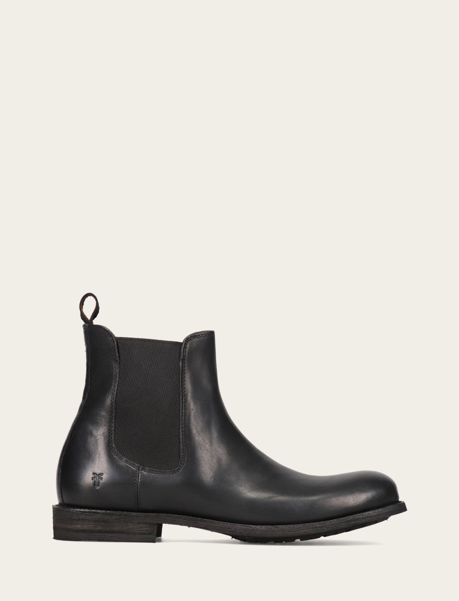 Frye Featured - Men's Black Tyler Flex Chelsea Boots