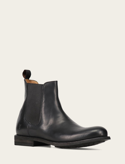 Frye Featured - Men's Black Tyler Flex Chelsea Boots