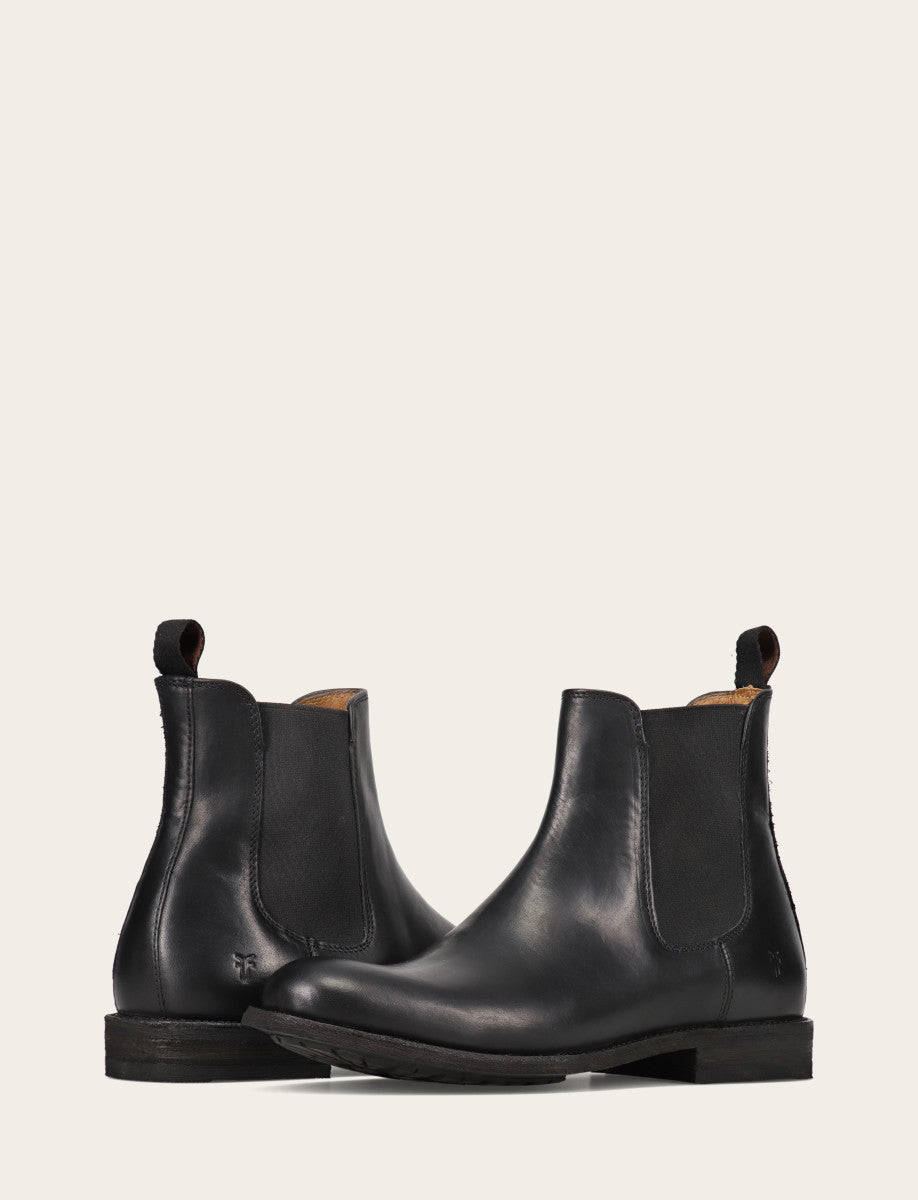 Frye Featured - Men's Black Tyler Flex Chelsea Boots