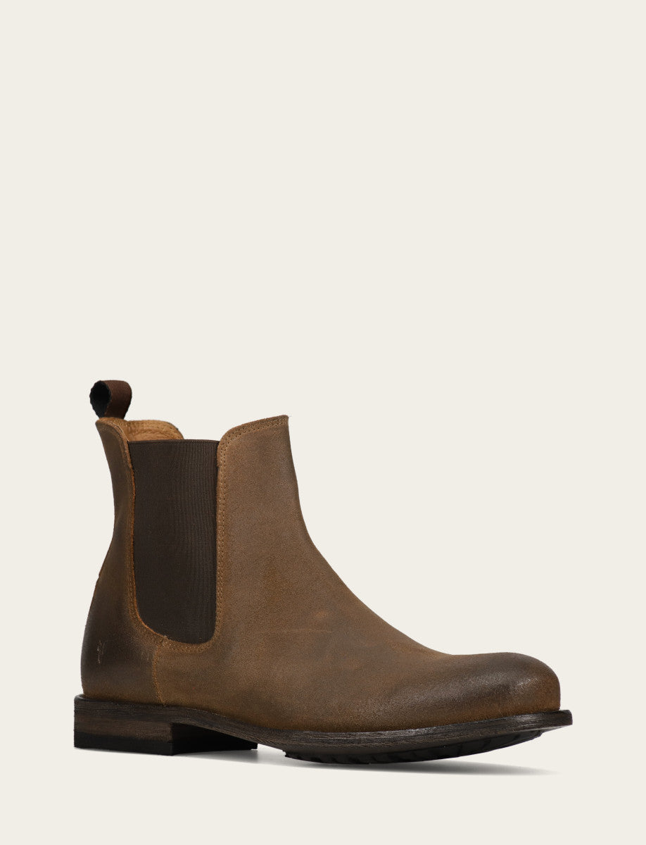 Frye Essential - Men's Bark Tyler Flex Chelsea Boots