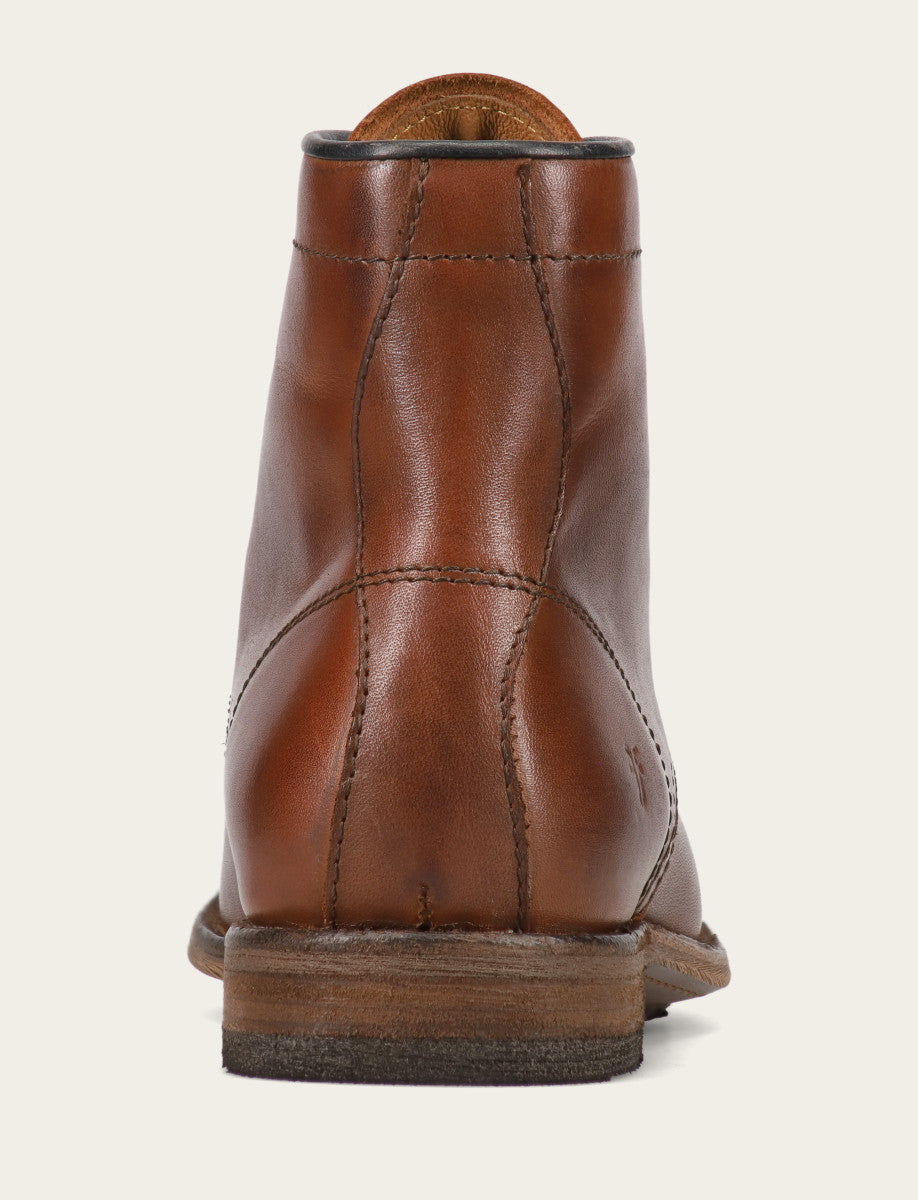 Frye Value - Men's Cognac Tyler Flex Lace Up Boots
