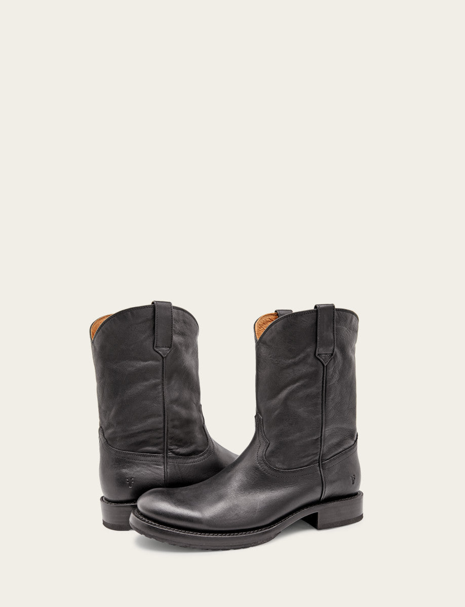 Frye Customer Favorite - Men's Black Duke Roper Boots