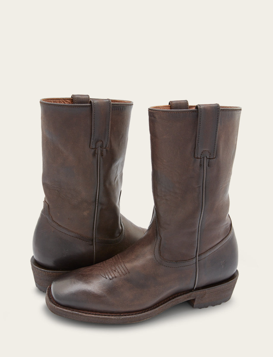 Frye Hot Sale - Men's Chocolate Nash Roper Western Boots