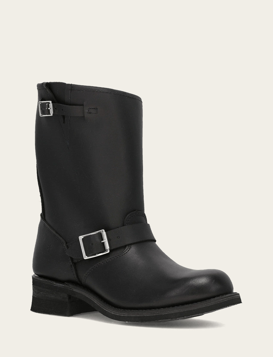 Frye Quality - Men's Black Engineer 12R Mens Moto
