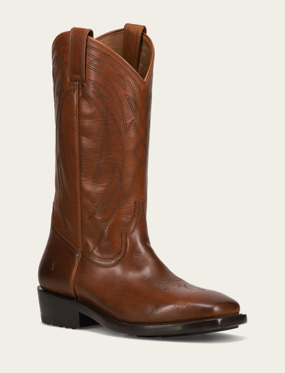 Frye Essential - Men's Caramel Nash Deco Stitch Pull On Boots