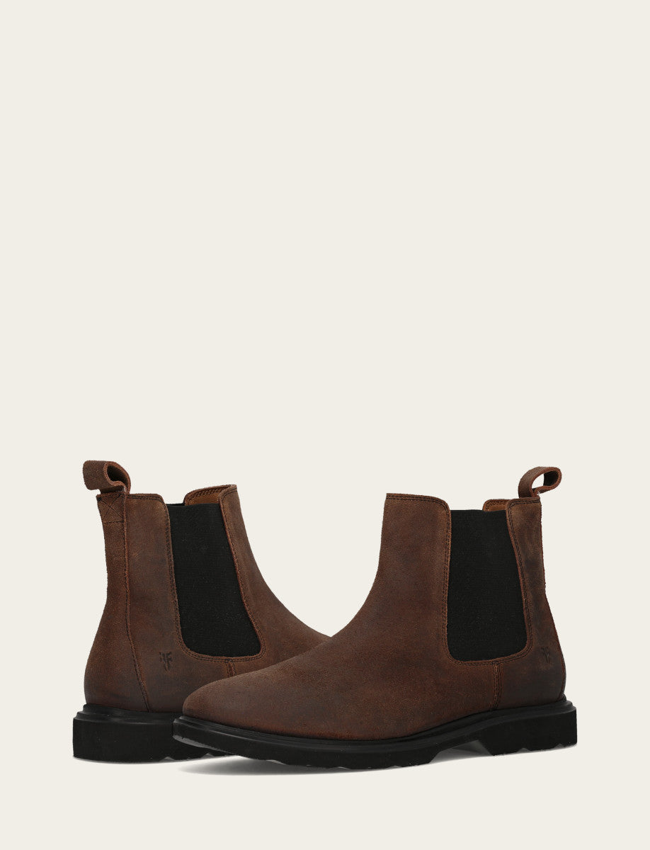 Frye Classic - Men's Dark Walnut Connor Chelsea Boot
