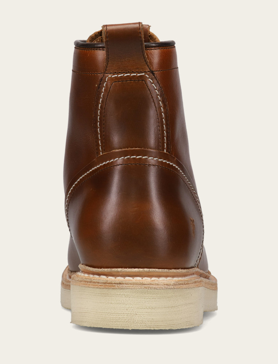 Frye Recommended - Men's Saddle Hudson Workboot Wedge Lace Ups