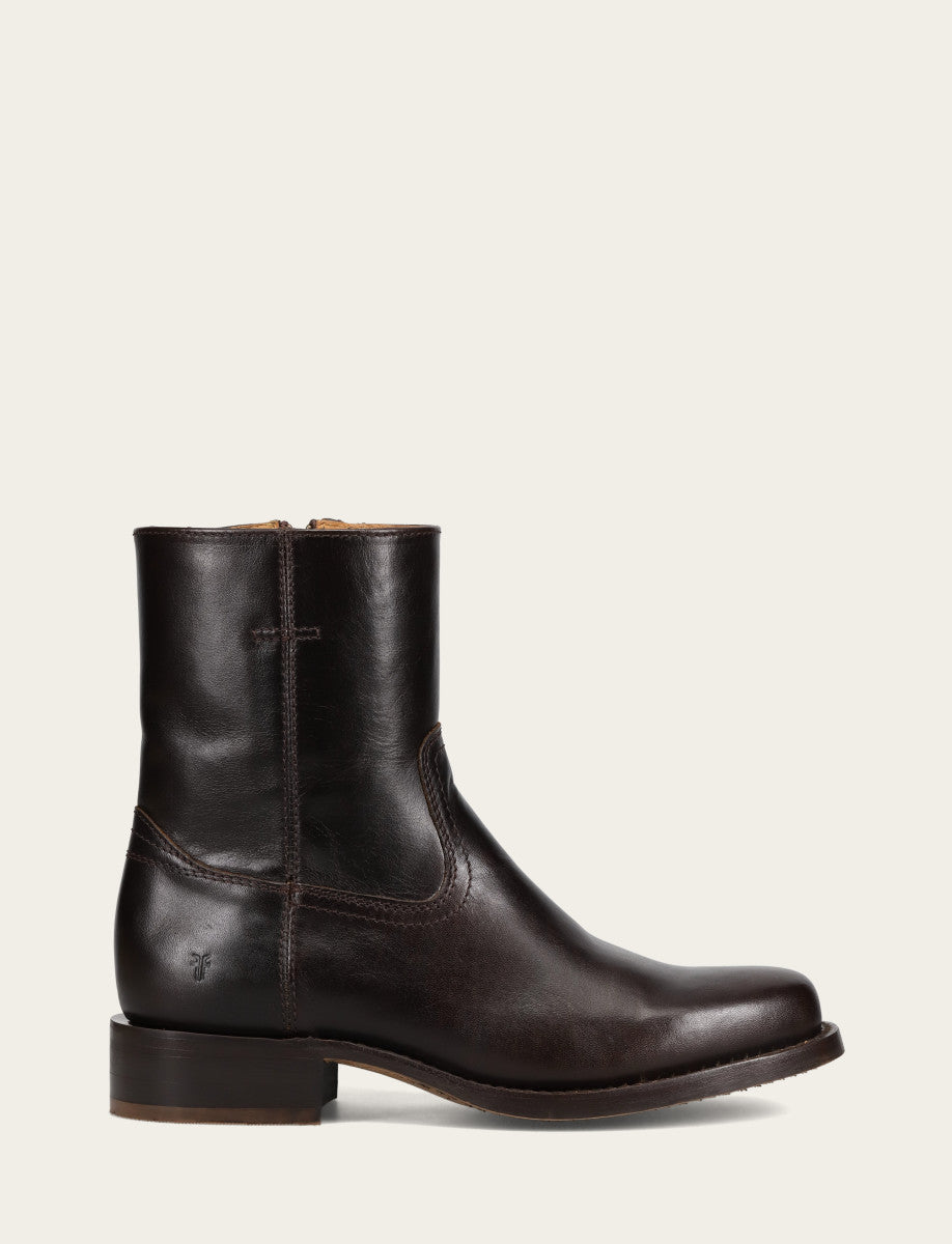 Frye Classic - Men's Bourbon Campus Inside Zip Boot