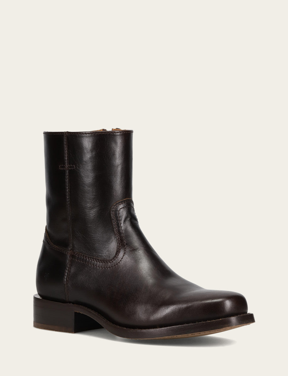 Frye Classic - Men's Bourbon Campus Inside Zip Boot