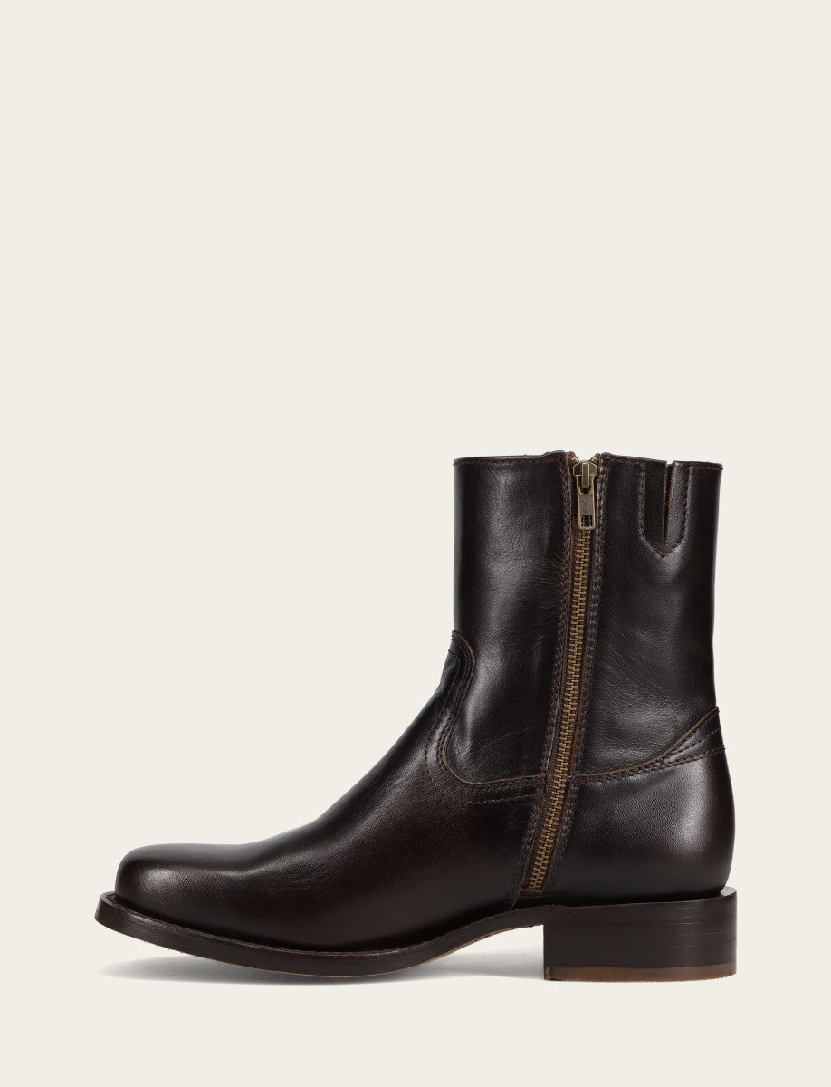 Frye Classic - Men's Bourbon Campus Inside Zip Boot
