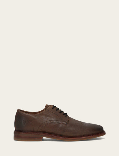 Frye Classic - Men's Dark Walnut Paul Oxford Dress Shoes
