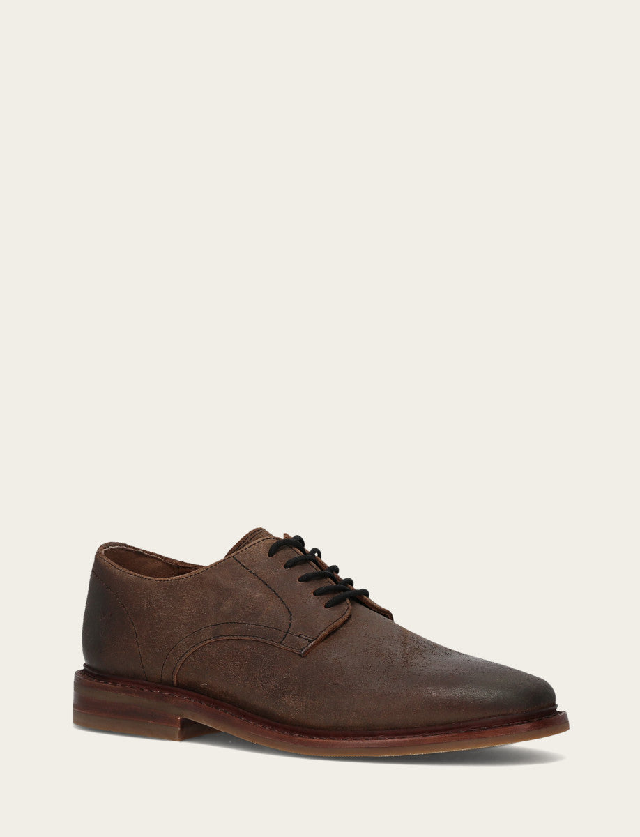Frye Classic - Men's Dark Walnut Paul Oxford Dress Shoes