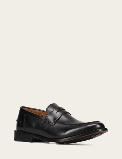 Frye Value - Men's Black Tyler Flex Penny Loafers