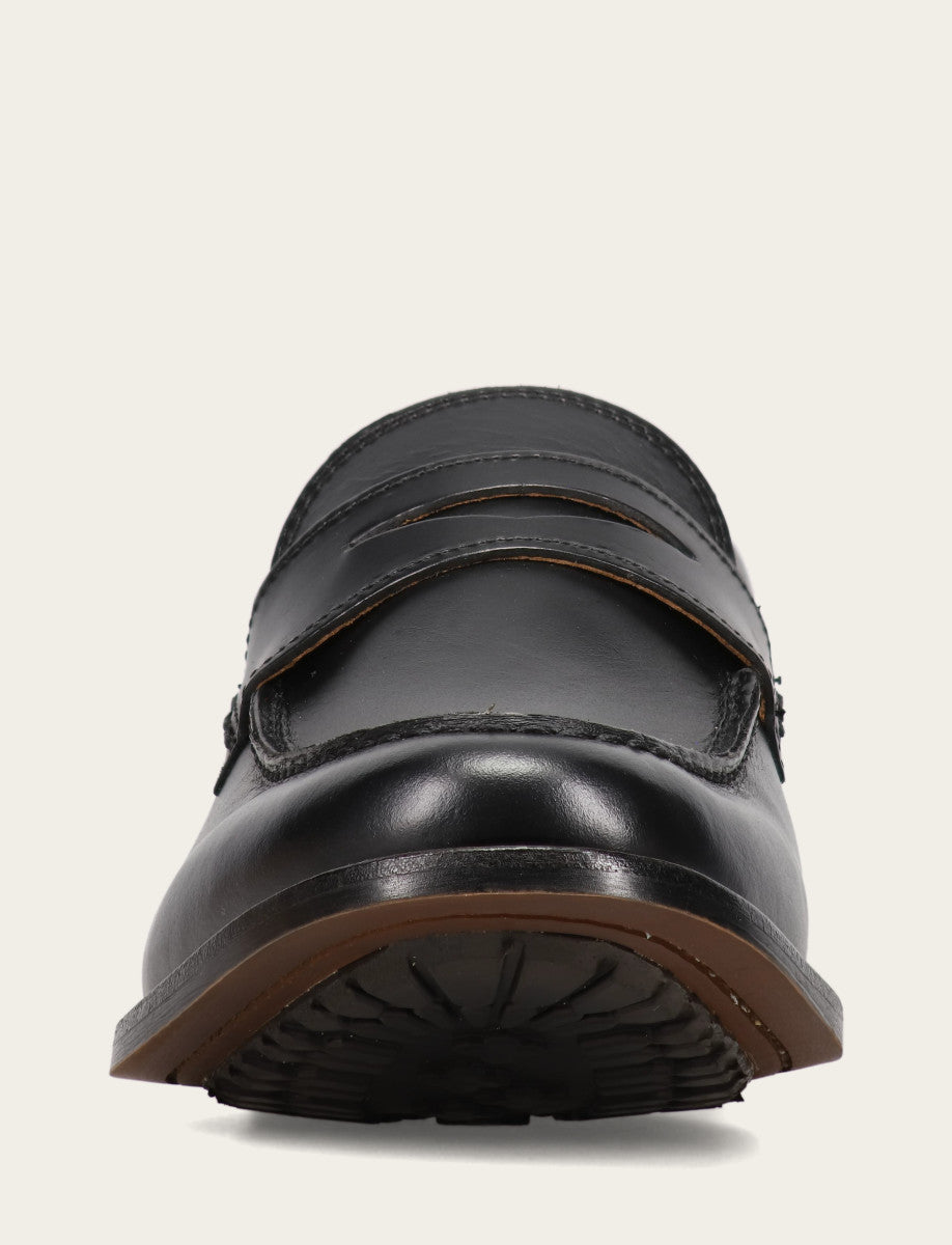 Frye Value - Men's Black Tyler Flex Penny Loafers
