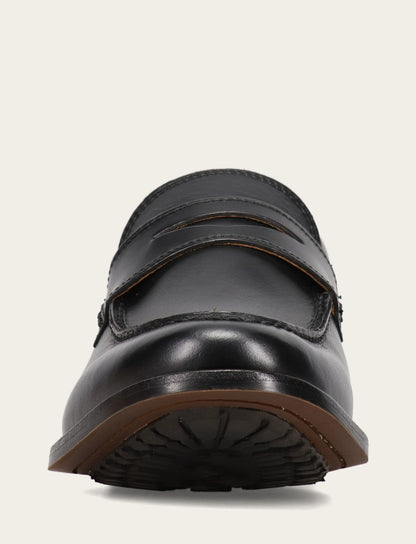 Frye Value - Men's Black Tyler Flex Penny Loafers