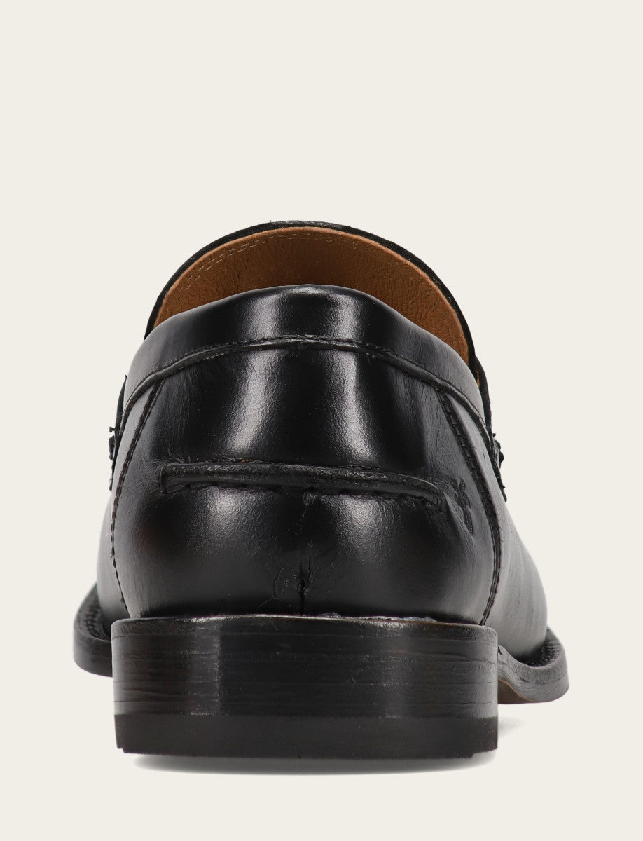 Frye Value - Men's Black Tyler Flex Penny Loafers