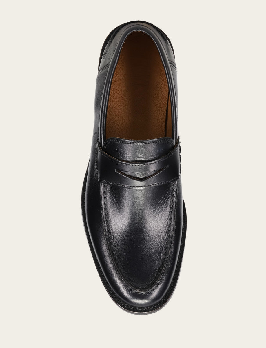 Frye Value - Men's Black Tyler Flex Penny Loafers