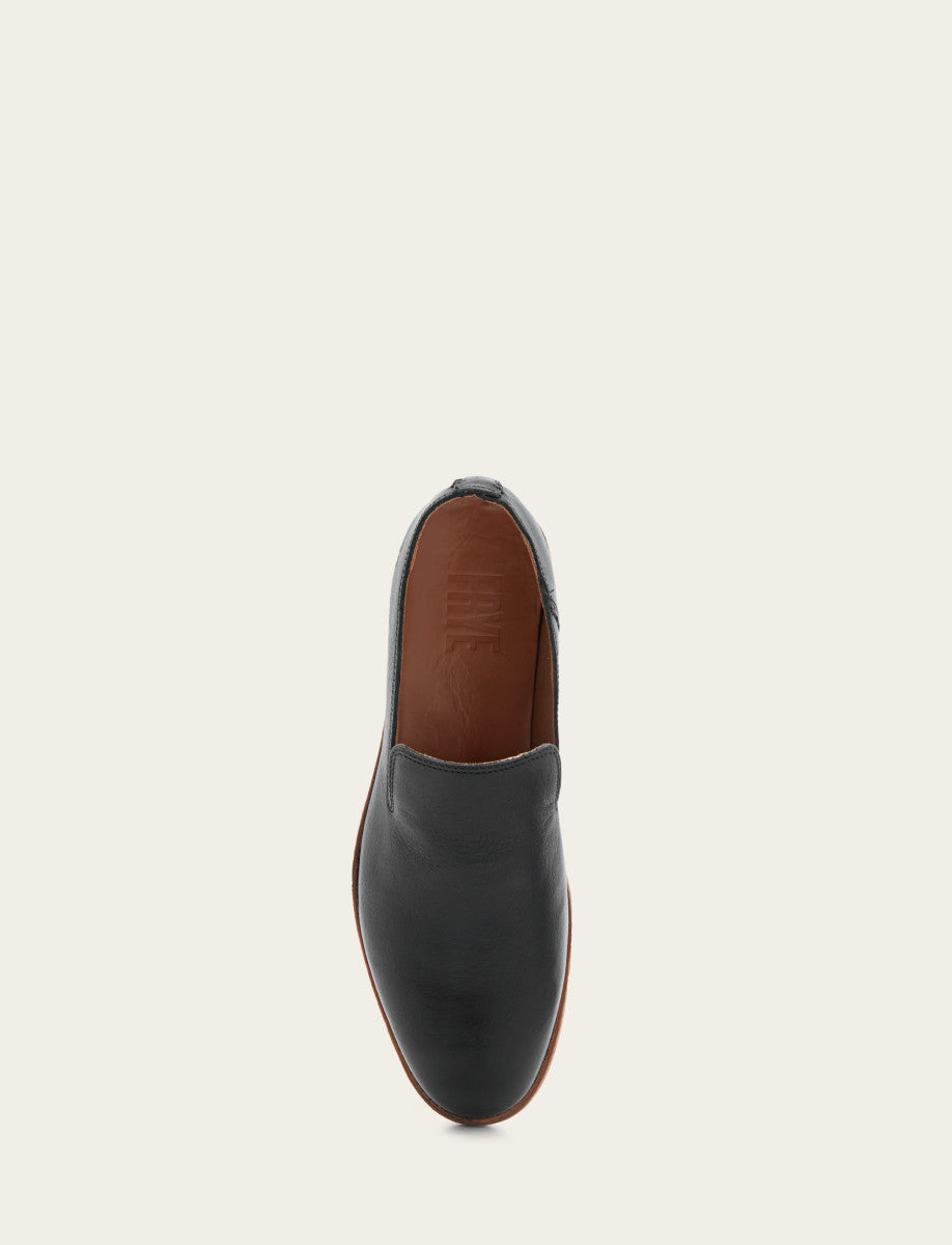 Frye Exclusive - Men's Black Chris Venetian Loafers