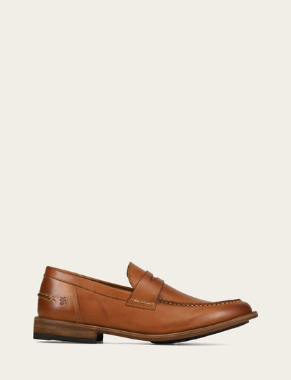 Frye Customer Favorite - Men's Caramel Tyler Flex Penny Loafers