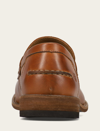 Frye Customer Favorite - Men's Caramel Tyler Flex Penny Loafers