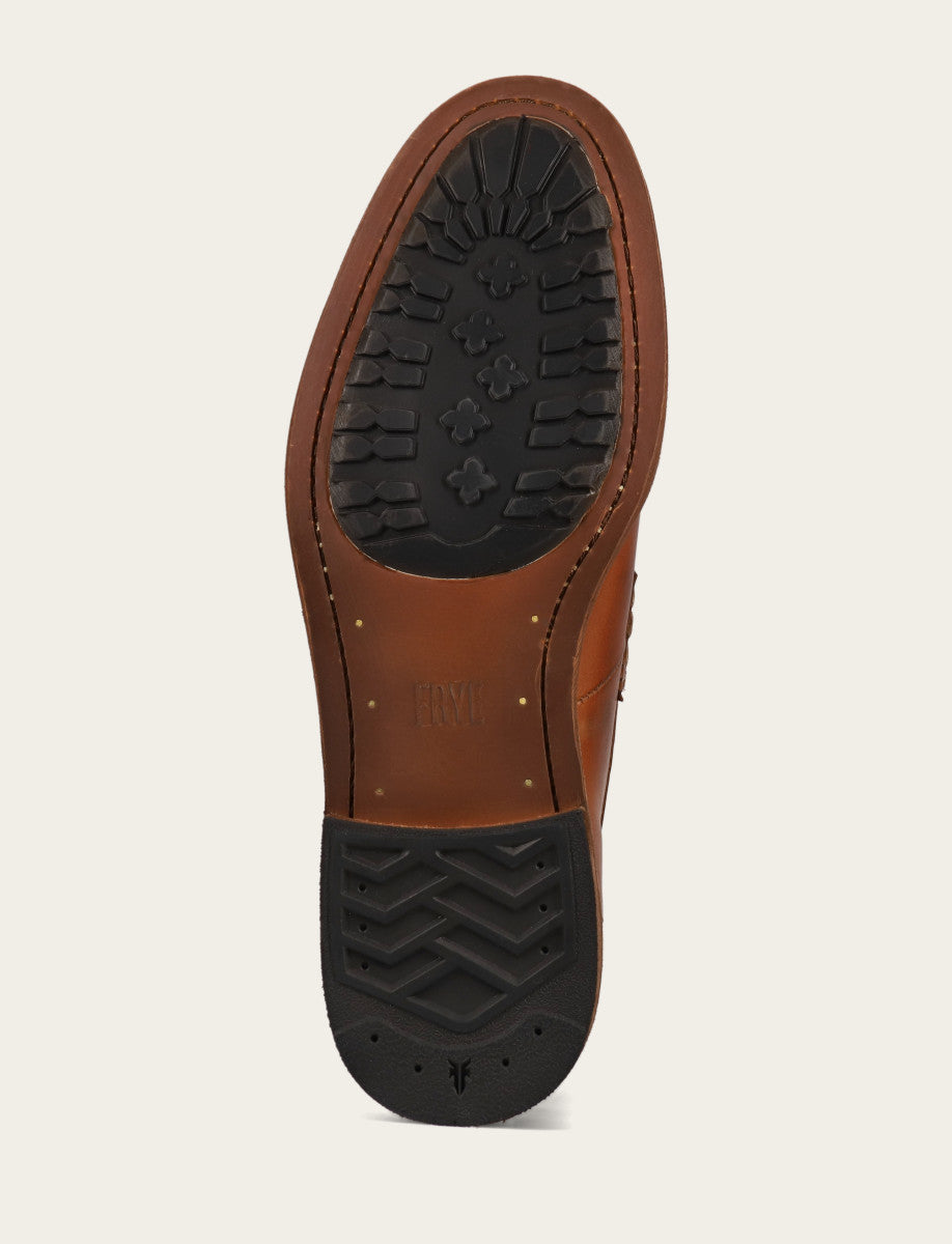Frye Customer Favorite - Men's Caramel Tyler Flex Penny Loafers