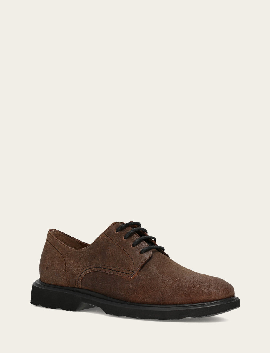 Frye Everyday - Men's Dark Walnut Connor Oxford Dress Shoes