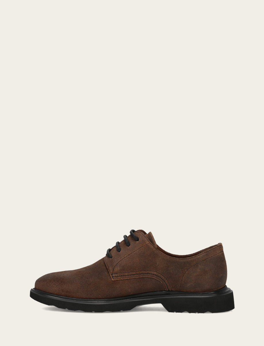 Frye Everyday - Men's Dark Walnut Connor Oxford Dress Shoes