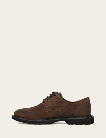 Frye Everyday - Men's Dark Walnut Connor Oxford Dress Shoes