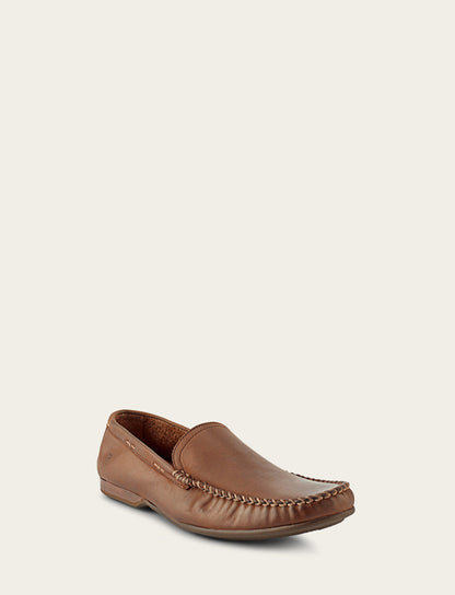 Frye Recommended - Men's Tan Lewis Venetian Loafers