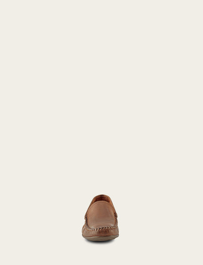 Frye Recommended - Men's Tan Lewis Venetian Loafers