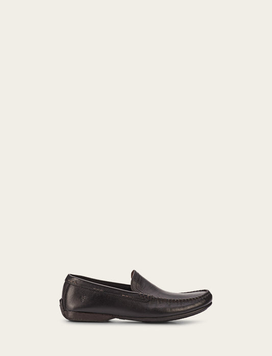 Frye Signature - Men's Black Lewis Venetian Loafers