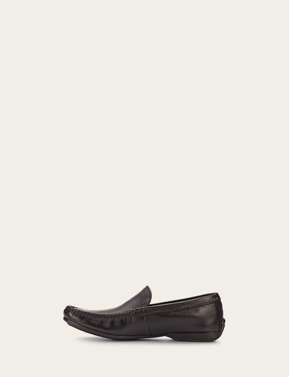Frye Signature - Men's Black Lewis Venetian Loafers