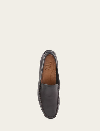 Frye Signature - Men's Black Lewis Venetian Loafers