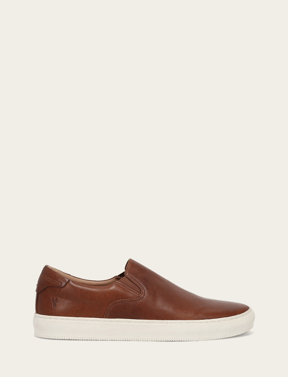 Frye Essential - Men's Caramel Astor Gore Slip On Sneakers