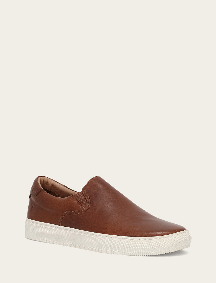 Frye Essential - Men's Caramel Astor Gore Slip On Sneakers