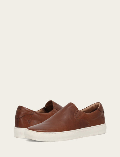 Frye Essential - Men's Caramel Astor Gore Slip On Sneakers
