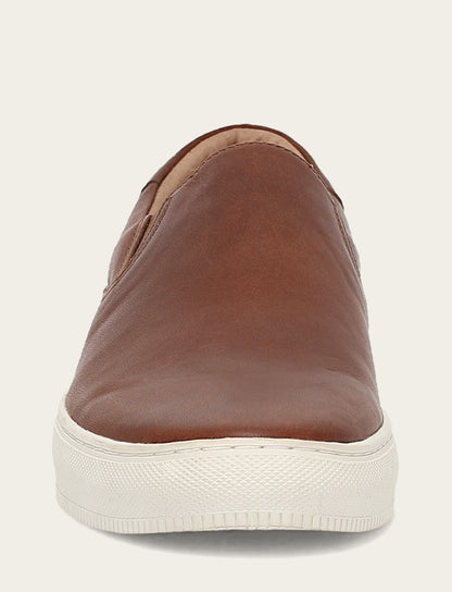 Frye Essential - Men's Caramel Astor Gore Slip On Sneakers