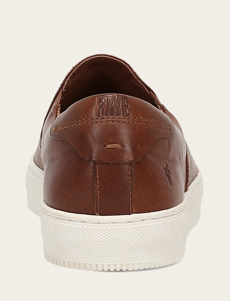 Frye Essential - Men's Caramel Astor Gore Slip On Sneakers