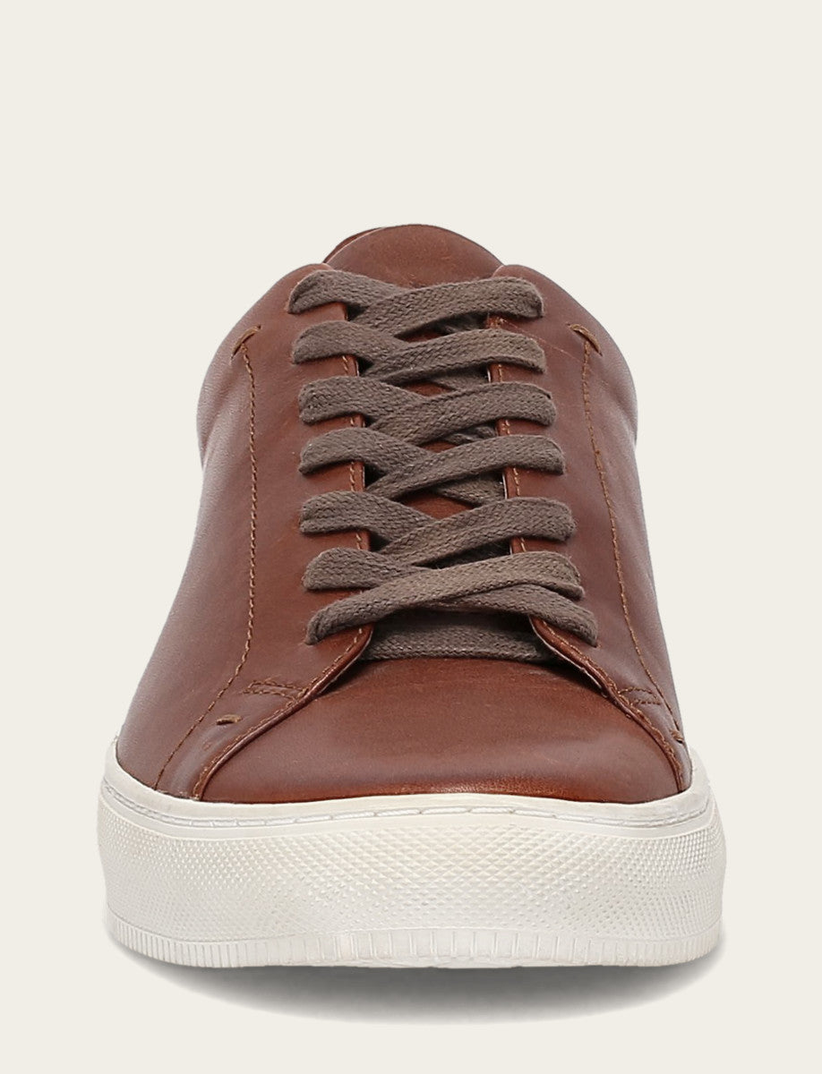 Frye Latest - Men's Caramel Astor Low Lace Slip On Sneakers