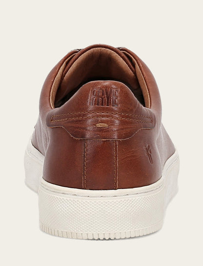 Frye Latest - Men's Caramel Astor Low Lace Slip On Sneakers