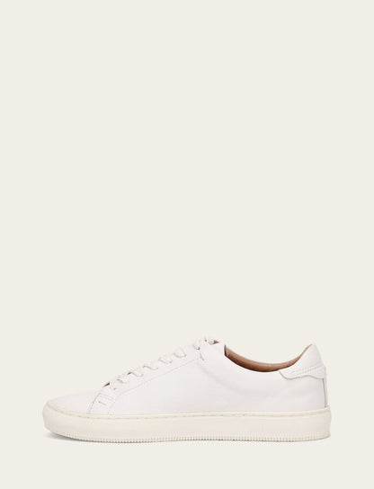 Frye Special Offer - Men's White Astor Low Lace Slip On Sneakers