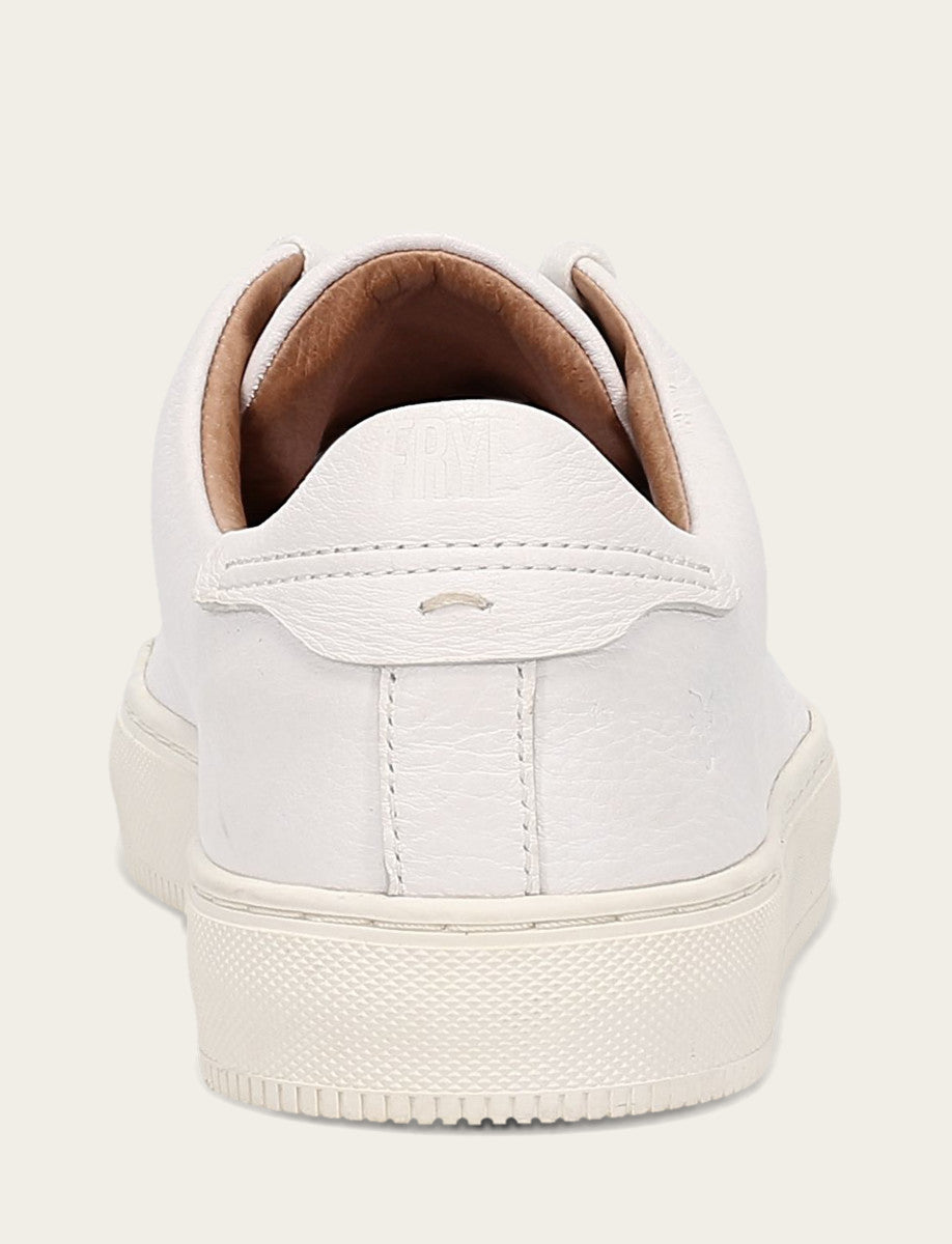 Frye Special Offer - Men's White Astor Low Lace Slip On Sneakers