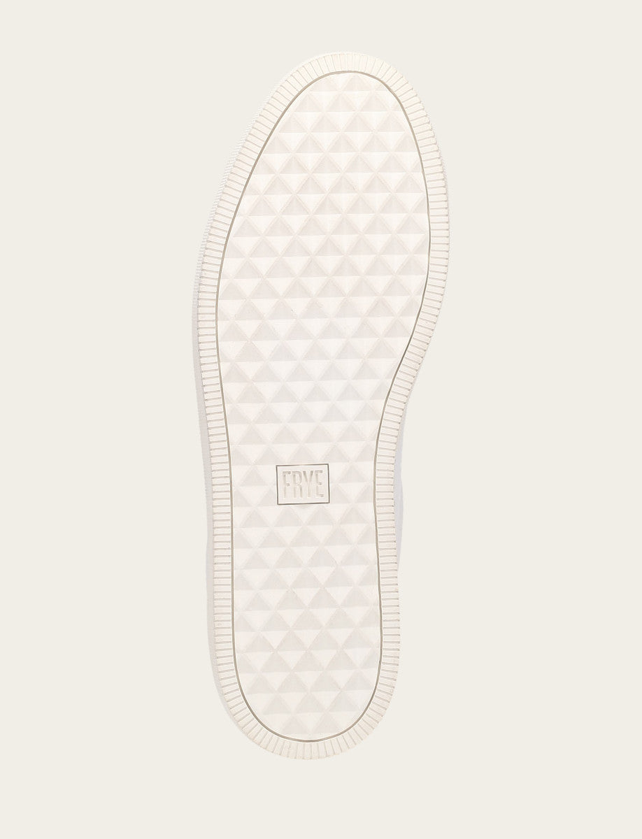 Frye Special Offer - Men's White Astor Low Lace Slip On Sneakers