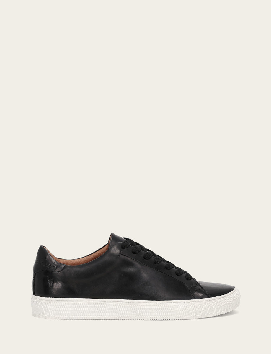 Frye Top Pick - Men's Black Astor Low Lace Slip On Sneakers