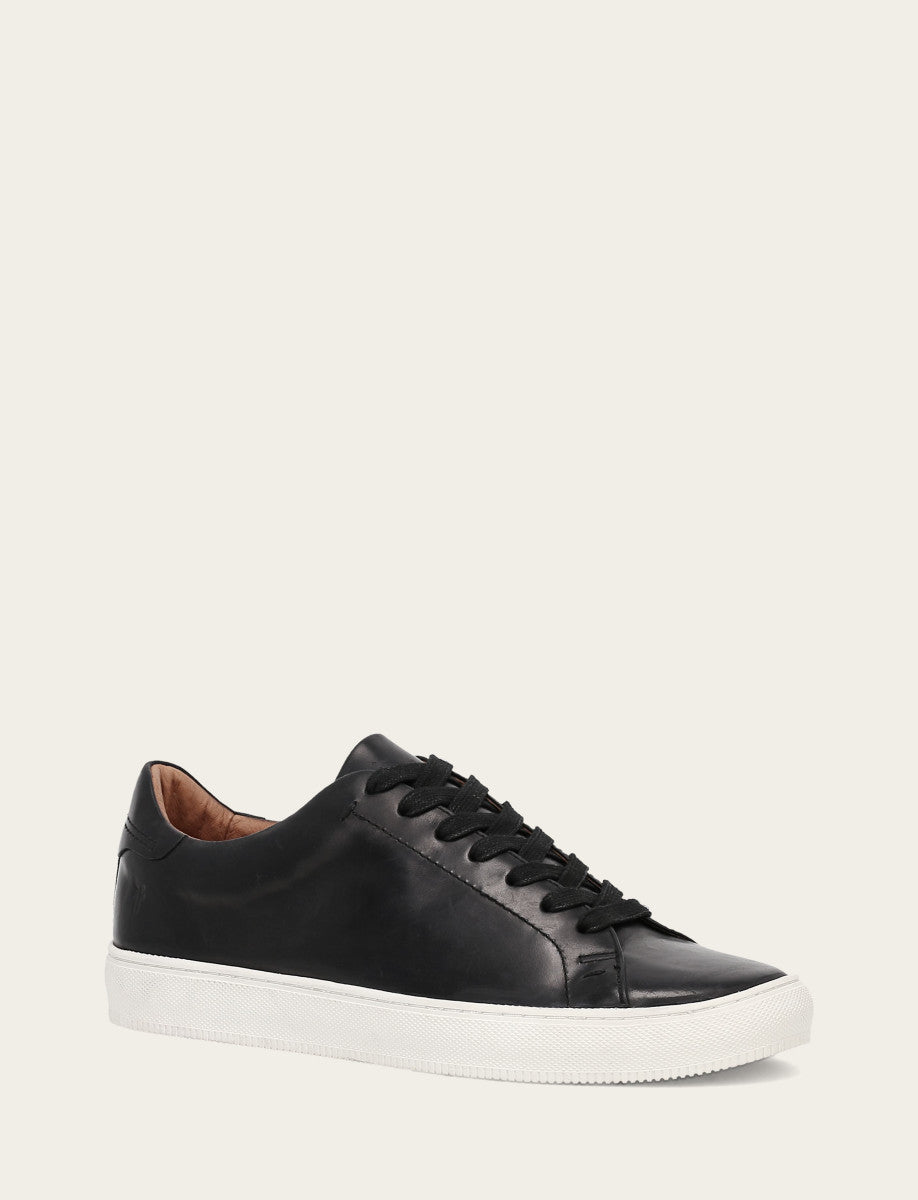 Frye Top Pick - Men's Black Astor Low Lace Slip On Sneakers